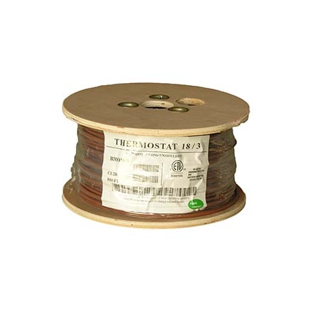 Bestlink Netware Unshielded CMR Thermostat Cable Solid Copper PVC- 18/3- 500Ft 202872